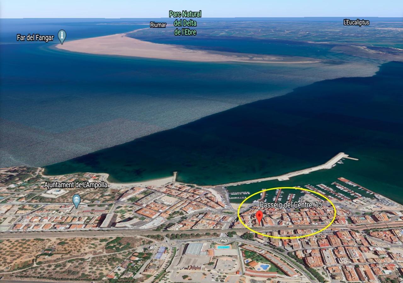 Apt Ideal Para Familias Cerca Del Mar L'Ampolla Buitenkant foto